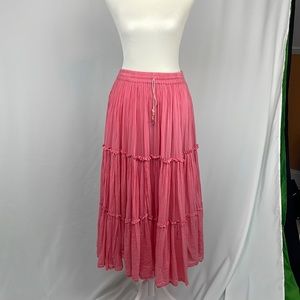 Tiered prairie skirt